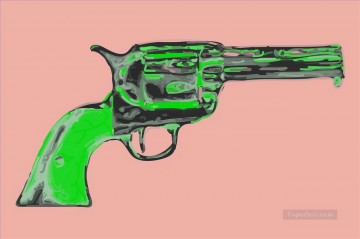 有名な要約 Painting - 銃が不十分なPOP